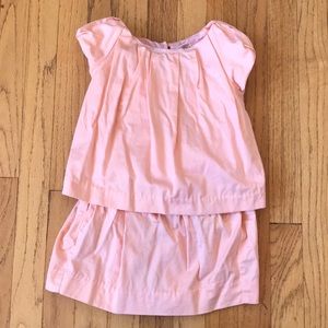 Crewcuts Lined Top and Skirt Set
